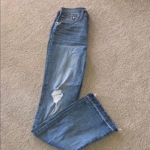 Madewell skinny flare jeans
